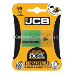 JCB Rechargeable Battery 9V